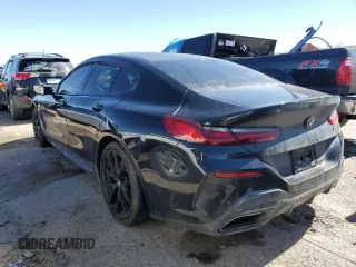 2021 BMW 8 Series M850i with VIN WBAGV8C08MCF93122, listed as a Copart auction lot 47686883 with 0 mi miles. Bid and sale history available at carsss.com. Image 2.