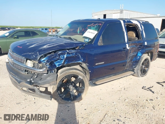 2002 Chevrolet Tahoe LS with VIN 1GNEC13Z82R272668, listed as a IAAI auction lot 42069818 with 219,894 mi miles and . Bid and sale history available at DreamBid. Image 2.