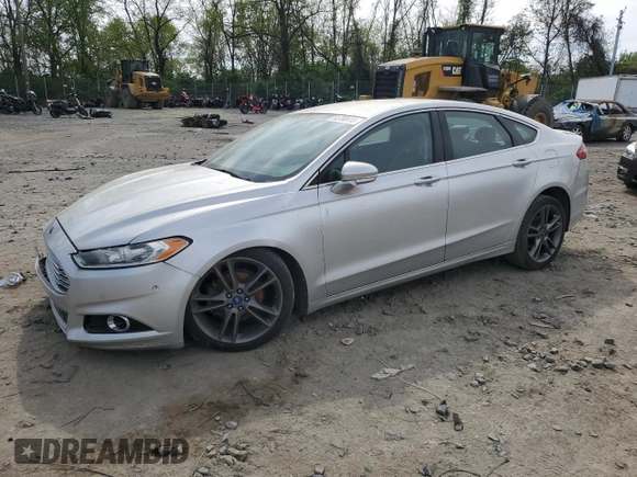 2013 Ford Fusion Titanium with VIN 3FA6P0K9XDR115752, listed as a Copart auction lot 53790415 with 132,902 mi miles and Salvage title. Bid and sale history available at DreamBid. Image 1.