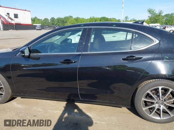 2016 Acura TLX Advance with VIN 19UUB3F7XGA002801, listed as a IAAI auction lot 42231571 with 91,787 mi miles and . Bid and sale history available at DreamBid. Image 14.