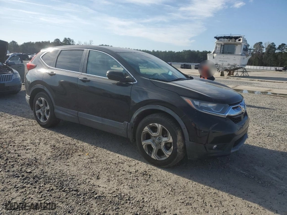 2017 Honda CR-V EX-L with VIN 7FARW1H85HE001670, listed as a Copart auction lot 49678065 with 77,958 mi miles and Salvage Title. Bid and sale history available at carsss.com. Image 4.