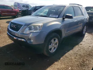 2008 GMC Acadia SLE1 z VIN 1GKER13758J111194, wystawiony jako Copart lot #53645764 z przebiegiem Nie podano mil oraz Szkoda całkowita • Salvage title. Historia ofert i sprzedaży dostępna na DreamBid. Obrazek 1.