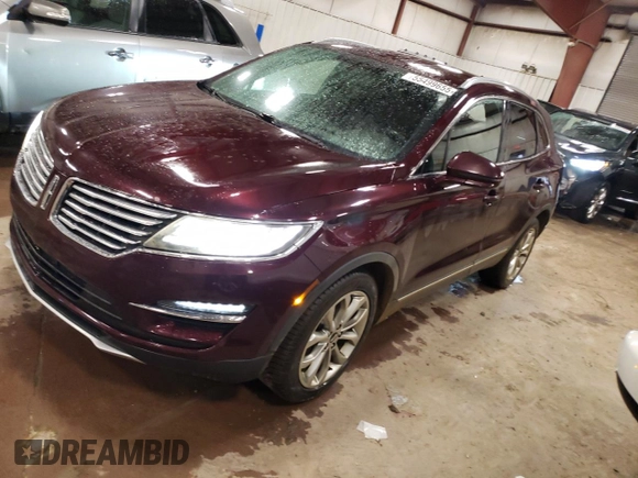 2017 Lincoln MKC Select with VIN 5LMCJ2C9XHUL51155, listed as a Copart auction lot 55499655 with 121,490 mi miles and Clean Title. Bid and sale history available at DreamBid. Image 1.