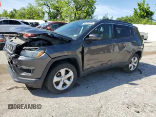 2018 Jeep Compass Latitude с VIN 3C4NJDBB3JT142940, выставлен на аукционе Copart как лот 56306475 с пробегом 75 387 миль миль и Списание • Salvage title. История ставок и продаж доступна на DreamBid. Изображение 1.