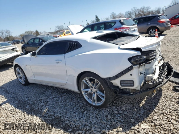 2021 Chevrolet Camaro 1LT with VIN 1G1FB1RX7M0106843, listed as a Copart auction lot 49302105 with 94,890 mi miles and Salvage Title. Bid and sale history available at carsss.com. Image 2.