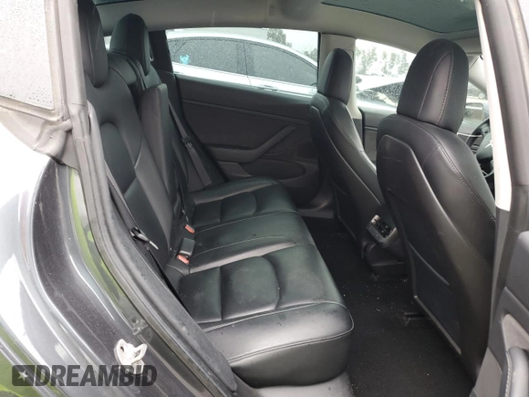 2019 Tesla Model 3 Mid Range with VIN 5YJ3E1EA9KF447453, listed as a Copart auction lot 48967605 with 72,031 mi miles and Salvage Title. Bid and sale history available at DreamBid. Image 10.