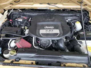 2012 Jeep Wrangler Unlimited Sahara with VIN 1C4BJWEG5CL281584, listed as a Copart auction lot 50982655 with 132,548 mi miles and Salvage Title. Bid and sale history available at carsss.com. Image 12.