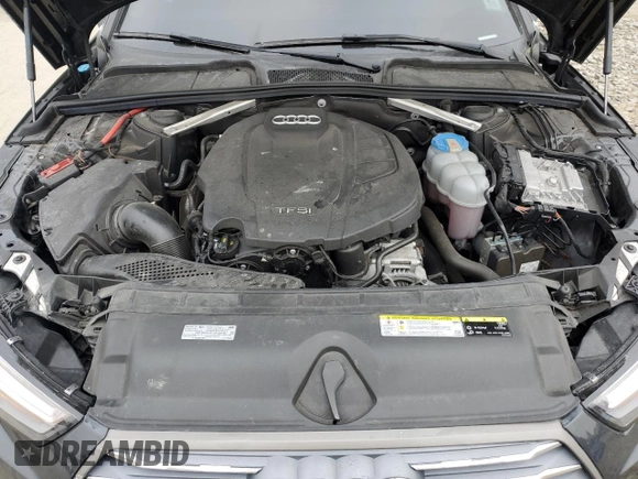 2019 Audi A4 Premium with VIN WAUDNAF45KA007040, listed as a Copart auction lot 49280075 with 32,231 mi miles and Salvage title. Bid and sale history available at DreamBid. Image 11.