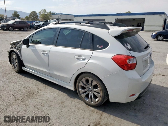 2016 Subaru Impreza Special Sports Premium with VIN JF1GPAP65G9282013, listed as a Copart auction lot 58312045 with 86,460 mi miles and Salvage title. Bid and sale history available at DreamBid. Image 2.