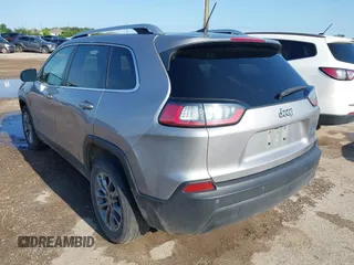 2019 Jeep Cherokee Latitude Plus with VIN 1C4PJLLB5KD403431, listed as a IAAI auction lot 42127918 with 94,360 mi miles and . Bid and sale history available at DreamBid. Image 3.