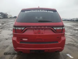 2018 Dodge Durango GT with VIN 1C4RDJDG9JC496148, listed as a Copart auction lot 48123965 with 107,571 mi miles and Salvage Title. Bid and sale history available at DreamBid. Image 6.