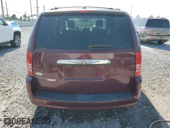 2008 Chrysler Town & Country Touring with VIN 2A8HR54P08R758069, listed as a Copart auction lot 52745885 with 153,009 mi miles and Salvage Title. Bid and sale history available at carsss.com. Image 6.