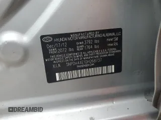 2013 Hyundai Elantra Limited z VIN 5NPDH4AE1DH268737, wystawiony jako Copart lot #56533965 z przebiegiem 77 637 mil mil oraz Czysty tytuł • Clean title. Historia ofert i sprzedaży dostępna na DreamBid. Obrazek 12.