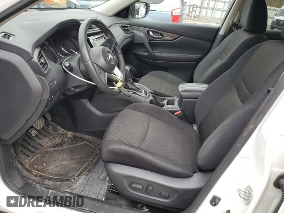 2019 Nissan Rogue SL with VIN 5N1AT2MV5KC736653, listed as a Copart auction lot 48371235 with 45,966 mi miles and Salvage Title. Bid and sale history available at carsss.com. Image 7.