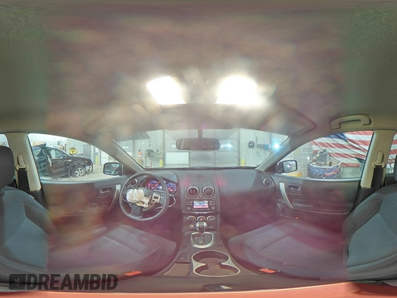 2013 Nissan Rogue S with VIN JN8AS5MV7DW149725, listed as a Copart auction lot 51955665 with 126,479 mi miles and Salvage Title. Bid and sale history available at DreamBid. Image 14.