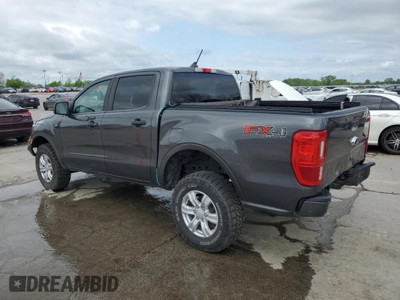 2019 Ford Ranger XL with VIN 1FTER4FH7KLB21853, listed as a Copart auction lot 54586515 with 97,758 mi miles and Salvage title. Bid and sale history available at DreamBid. Image 2.