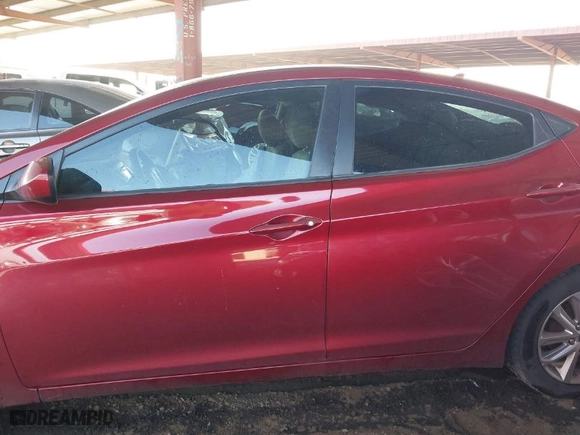 2014 Hyundai Elantra Limited with VIN 5NPDH4AE4EH532678, listed as a IAAI auction lot 41633750 with 180,683 mi miles. Bid and sale history available at carsss.com. Image 15.