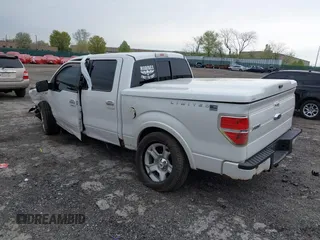 2011 Ford F-150 Lariat with VIN 1FTFW1E63BFB80098, listed as a IAAI auction lot 42038087 with 243,992 mi miles. Bid and sale history available at carsss.com. Image 3.