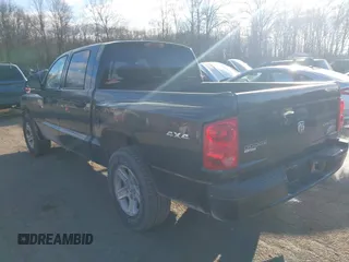2011 Ram Dakota Bighorn/Lonestar with VIN 1D7RW3GK1BS636518, listed as a IAAI auction lot 41346644 with 155,125 mi miles. Bid and sale history available at carsss.com. Image 3.