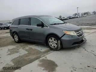 2013 Honda Odyssey LX with VIN 5FNRL5H25DB028790, listed as a Copart auction lot 46675685 with 219,064 mi miles and Salvage Title. Bid and sale history available at carsss.com. Image 11.