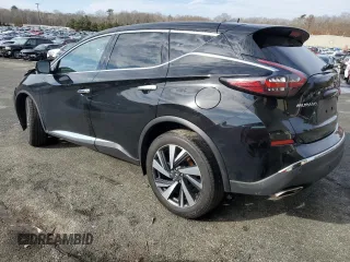 2023 Nissan Murano SL with VIN 5N1AZ2CJ4PC124965, listed as a Copart auction lot 46850145 with 51,672 mi miles and Non Repairable. Bid and sale history available at DreamBid. Image 2.