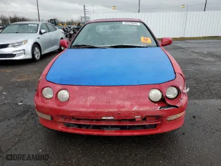 1995 Acura Integra LS with VIN JH4DC4458SS037325, listed as a Copart auction lot 43279545 with 186,649 mi miles and Salvage Title. Bid and sale history available at carsss.com. Image 5.