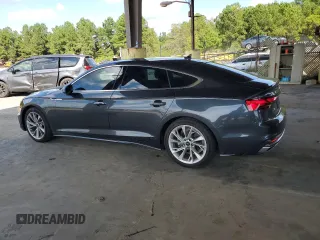 2022 Audi A5 Sportback Premium with VIN WAUABCF57NA019646, listed as a Copart auction lot 69119954 with 31,098 mi miles and Salvage Title. Bid and sale history available at carsss.com. Image 2.