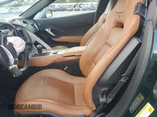 2014 Chevrolet Corvette 2LT with VIN 1G1YC2D7XE5127466, listed as a Copart auction lot 74580694 with 14,516 mi miles and Salvage Title. Bid and sale history available at carsss.com. Image 10.