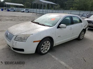 2007 Mercury Milan with VIN 3MEHM07137R623689, listed as a Copart auction lot 72123134 with 0 mi miles and Salvage Title. Bid and sale history available at carsss.com. Image 1.