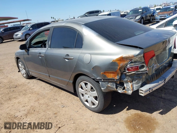 2008 Honda Civic LX with VIN 2HGFA16568H505100, listed as a IAAI auction lot 42134374 with 154,257 mi miles and . Bid and sale history available at DreamBid. Image 3.