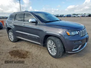 2018 Jeep Grand Cherokee Summit with VIN 1C4RJEJG1JC168730, listed as a Copart auction lot 62705365 with 90,981 mi miles and Clean title. Bid and sale history available at DreamBid. Image 4.
