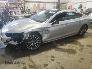 2019 Audi A5 Sportback Premium Plus with VIN WAUBNCF52KA048432, listed as a Copart auction lot 50324325 with 73,555 mi miles and Salvage title. Bid and sale history available at DreamBid. Image 1.