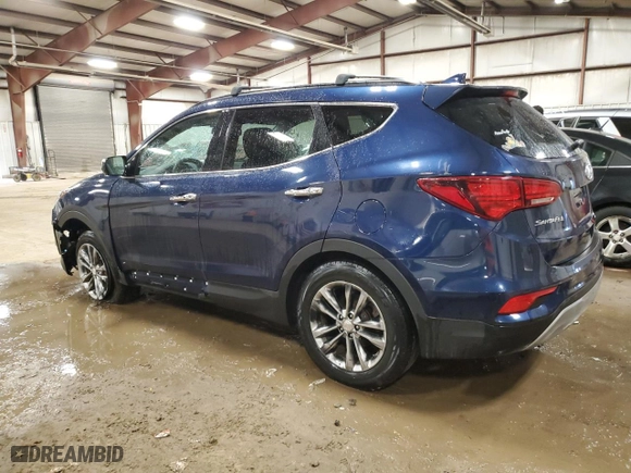 2018 Hyundai Santa Fe Sport Limited with VIN 5XYZUDLA6JG537734, listed as a Copart auction lot 47313155 with 109,611 mi miles and Clean Title. Bid and sale history available at carsss.com. Image 2.