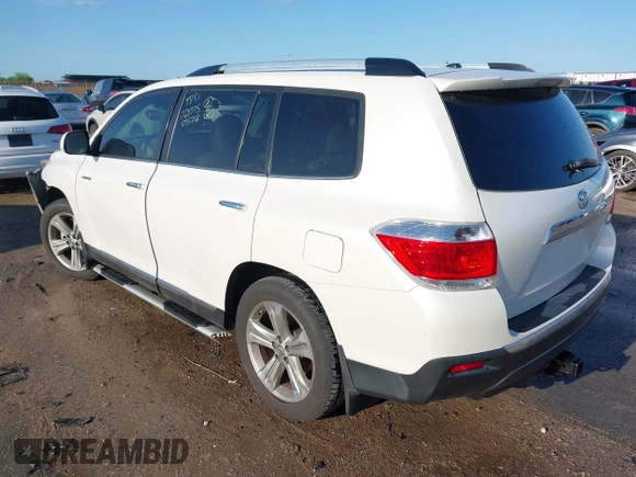 2012 Toyota Highlander Limited z VIN 5TDYK3EH4CS055758, wystawiony jako IAAI lot #42087650 z przebiegiem 108 221 mil mil oraz . Historia ofert i sprzedaży dostępna na DreamBid. Obrazek 3.