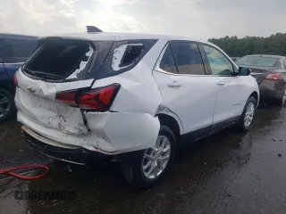 2022 Chevrolet Equinox LT with VIN 3GNAXTEV8NL160389, listed as a Copart auction lot 67119714 with 26,471 mi miles and Salvage Title. Bid and sale history available at carsss.com. Image 3.