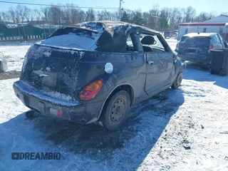 2005 Chrysler PT Cruiser with VIN 3C3EY45X85T329359, listed as a IAAI auction lot 41372450 with 104,219 mi miles. Bid and sale history available at carsss.com. Image 4.