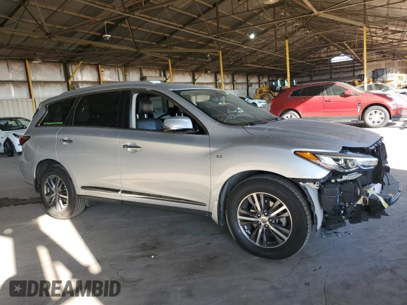 2018 Infiniti QX60 with VIN 5N1DL0MN0JC514229, listed as a Copart auction lot 75776824 with 72,564 mi miles and Salvage Title. Bid and sale history available at DreamBid. Image 4.