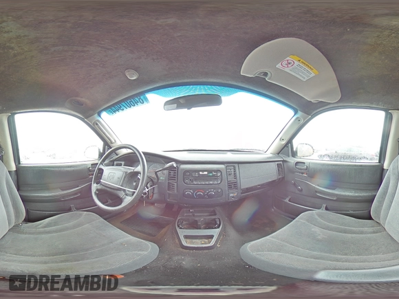 2004 Dodge Dakota with VIN 1D7FL16K34S554343, listed as a Copart auction lot 84607944 with 352,061 mi miles and Salvage Title. Bid and sale history available at carsss.com. Image 13.
