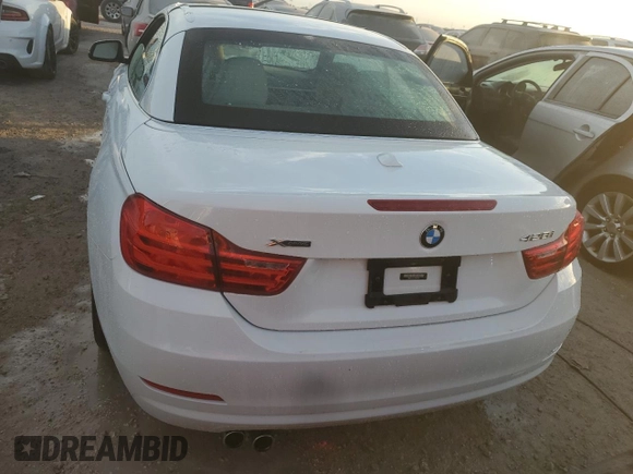 2015 BMW 4 Series 428i xDrive with VIN WBA3T1C51FP820716, listed as a Copart auction lot 73835044 with Not Provided miles and Non Repairable. Bid and sale history available at carsss.com. Image 6.