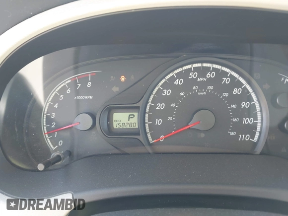 2013 Toyota Sienna L with VIN 5TDZK3DC2DS399410, listed as a IAAI auction lot 41741232 with 158,280 mi miles. Bid and sale history available at carsss.com. Image 7.
