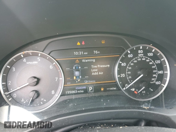 2019 Infiniti QX50 Essential with VIN 3PCAJ5M14KF110135, listed as a Copart auction lot 53288415 with 155,063 mi miles and Salvage title. Bid and sale history available at DreamBid. Image 9.