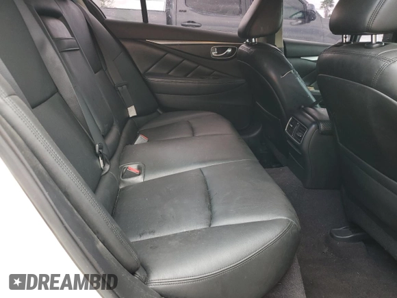2014 Infiniti Q50 Premium with VIN JN1BV7AP8EM681848, listed as a Copart auction lot 51243735 with 131,411 mi miles and Salvage Title. Bid and sale history available at carsss.com. Image 10.
