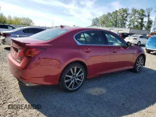 2013 Lexus GS 350 with VIN JTHCE1BL0D5004181, listed as a Copart auction lot 55527715 with 84,303 mi miles and Salvage Title. Bid and sale history available at DreamBid. Image 3.