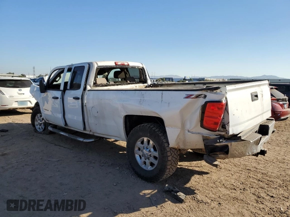 2015 Chevrolet Silverado 3500HD LT with VIN 1GC5KZC83FZ104590, listed as a Copart auction lot 37350664 with 248,200 mi miles and Salvage Title. Bid and sale history available at carsss.com. Image 2.
