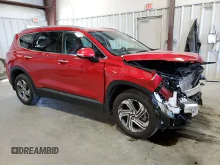 2023 Hyundai Santa Fe SEL with VIN 5NMS24AJ7PH572646, listed as a Copart auction lot 49244455 with 15,212 mi miles and Salvage Title. Bid and sale history available at DreamBid. Image 4.