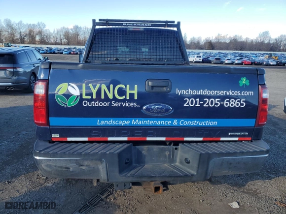 2012 Ford Super Duty F-250 SRW XL with VIN 1FT7W2B64CEA63121, listed as a Copart auction lot 43385945 with 171,417 mi miles and Salvage Title. Bid and sale history available at carsss.com. Image 6.