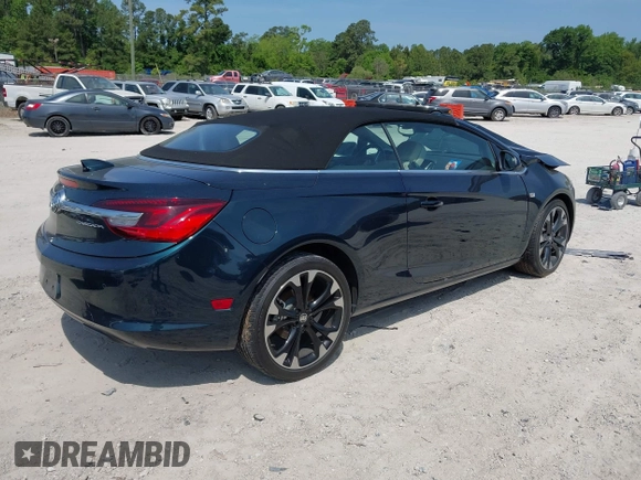 2018 Buick Cascada Sport Touring z VIN W04WJ3N5XJG085431, wystawiony jako IAAI lot #42129756 z przebiegiem 24 364 mil mil oraz . Historia ofert i sprzedaży dostępna na DreamBid. Obrazek 4.