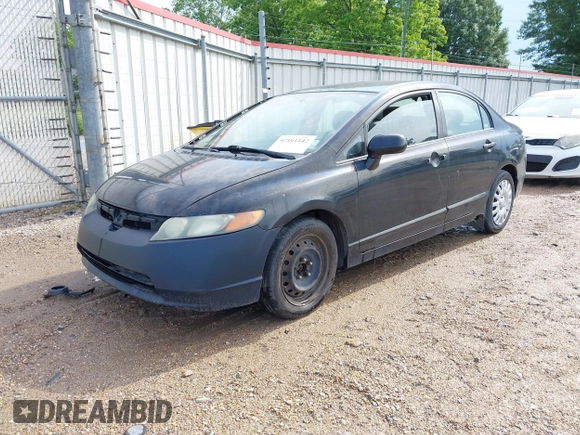 2008 Honda Civic LX with VIN 2HGFA16568H328242, listed as a IAAI auction lot 42161142 with 257,460 mi miles and . Bid and sale history available at DreamBid. Image 2.