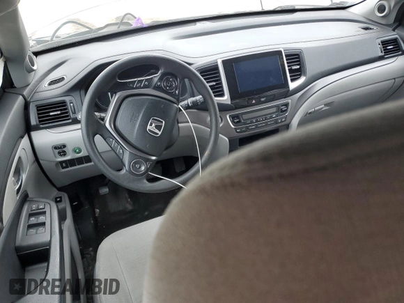2017 Honda Pilot EX with VIN 5FNYF6H38HB019136, listed as a Copart auction lot 85673444 with Not Provided miles and Salvage Title. Bid and sale history available at DreamBid. Image 8.