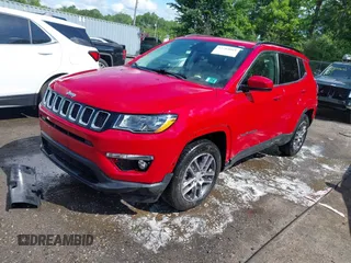 2020 Jeep Compass Latitude with VIN 3C4NJCBB2LT205894, listed as a IAAI auction lot 42284889 with 85,588 mi miles and . Bid and sale history available at DreamBid. Image 17.